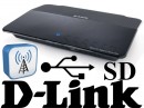 Bezprzewodowy router Wireless N HD D-LINK DIR-657 Media xDSL WiFi N300 (2.4GHz) 1xWAN 4x1GB SD 