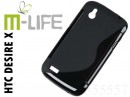 Etui S-Line Black Cover Case do HTC Desire X 