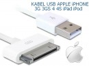 KABEL USB APPLE iPHONE 3G 3GS 4 4S iPad iPod 1,5m (KPO3860)
