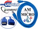 Kabel USB AM-micro 3.0 1.8M GEMBIRD