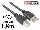 Kabel drukarkowy USB 2.0 Seven